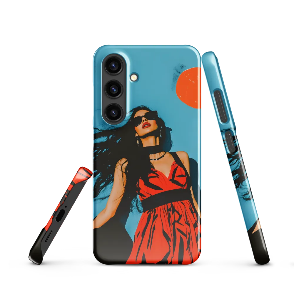 Sunset in Fashion: A Modern Portrait