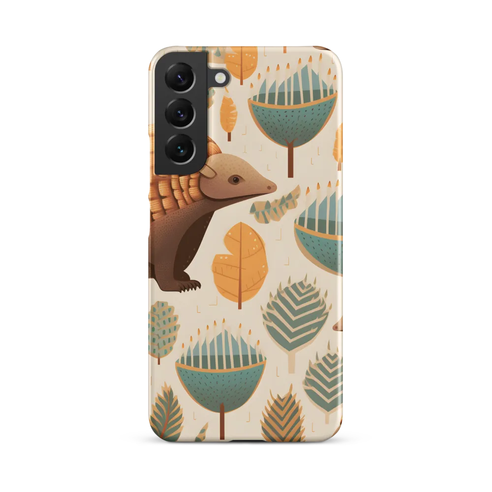 Pangolins in a Whimsical Habitat | Phone Case |  S22 Plus | Snap Case | Matte
