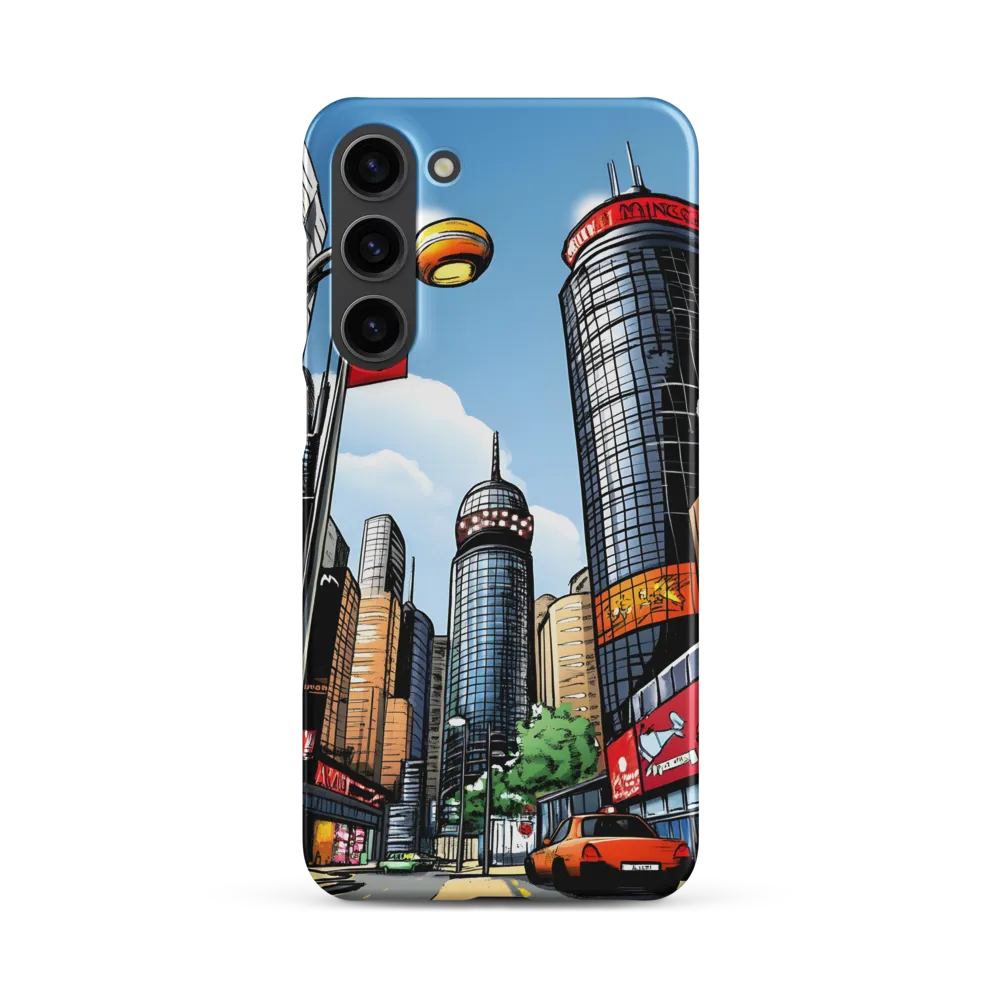Urban Pulse: A Comic Cityscape