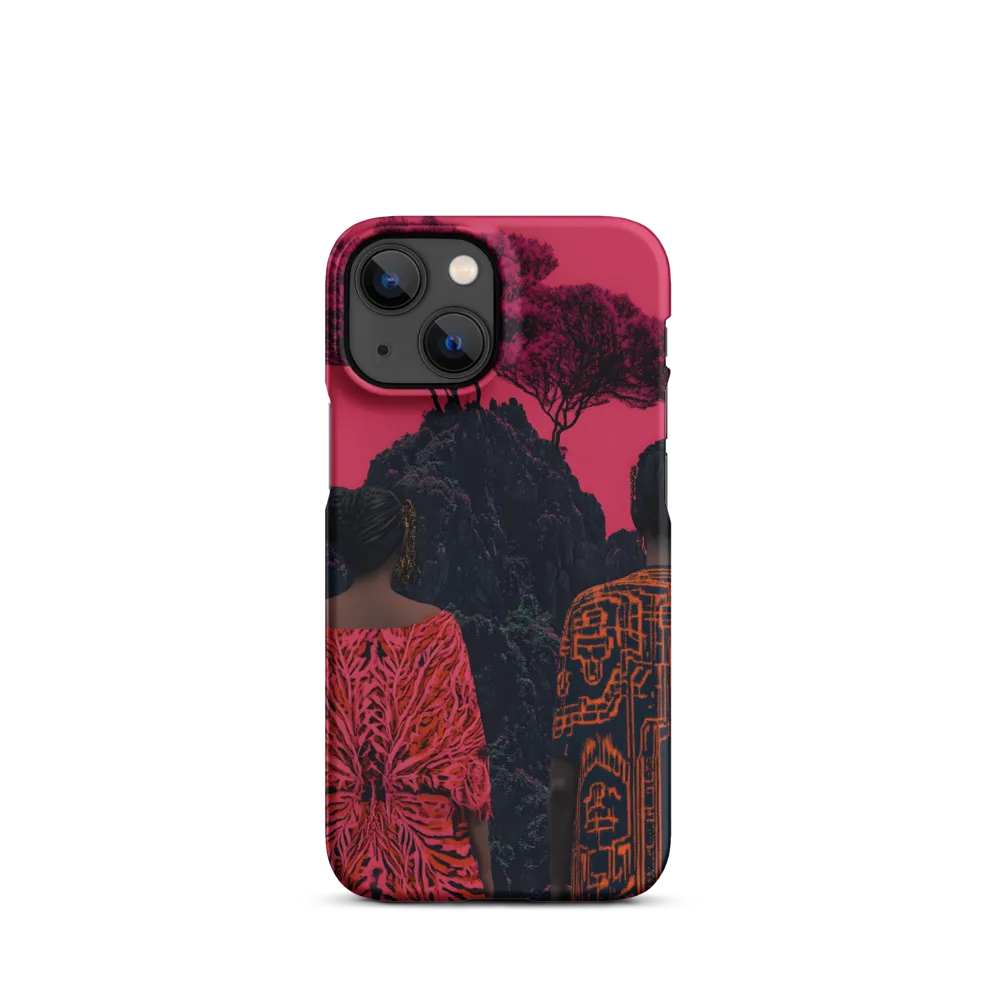 Bold Reflections: A Cultural Encounter | Phone Case |  13 Mini | Snap Case | Matte