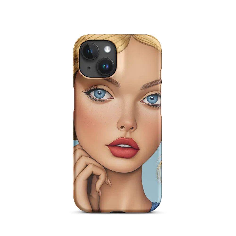 Serenity in Blue | Phone Case |  15 | Snap Case | Matte
