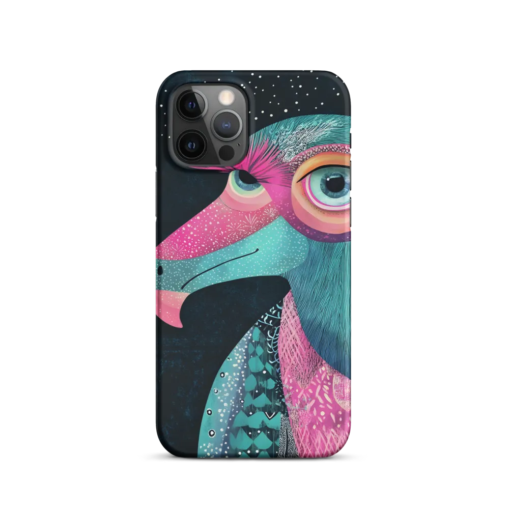 Whimsical Vulture: A Dance of Colors