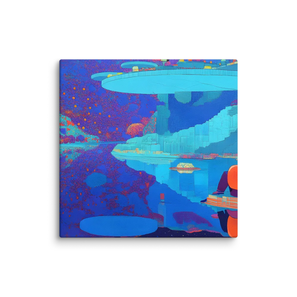 Reflections of Serenity | Canvas | 16″×16″