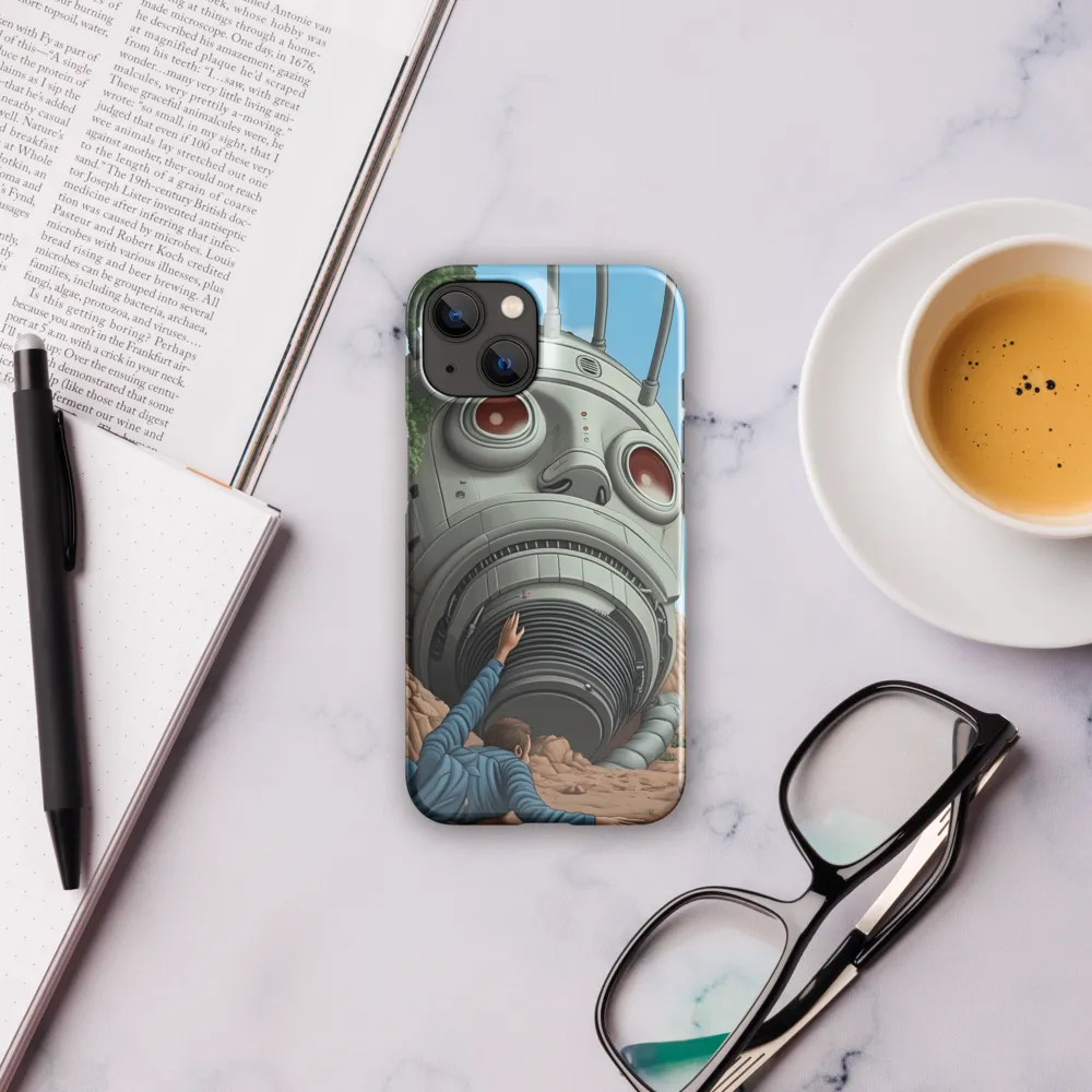 The Descent into Technological Abyss | Phone Case |  14 | Snap Case | Glossy