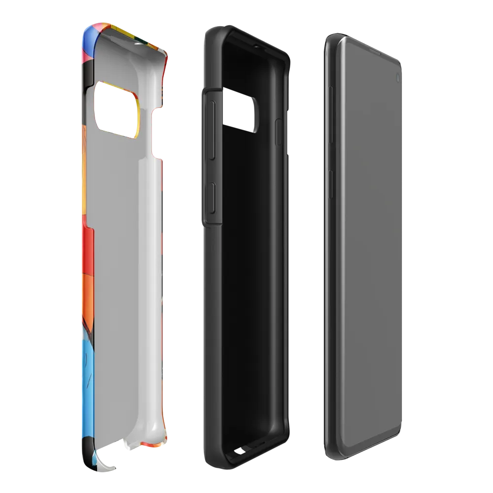 Vibrant Urban Journey | Phone Case |  S10 Plus | Tough Case | Glossy