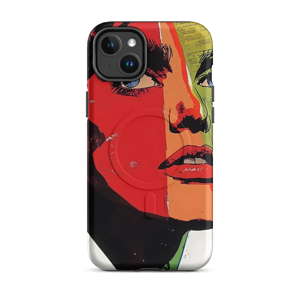 Vibrant Expressions: A Pop Art Portrait
