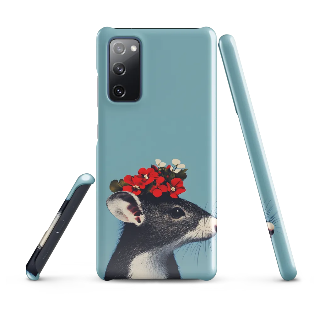 Whimsical Flora: A Mouse's Floral Crown