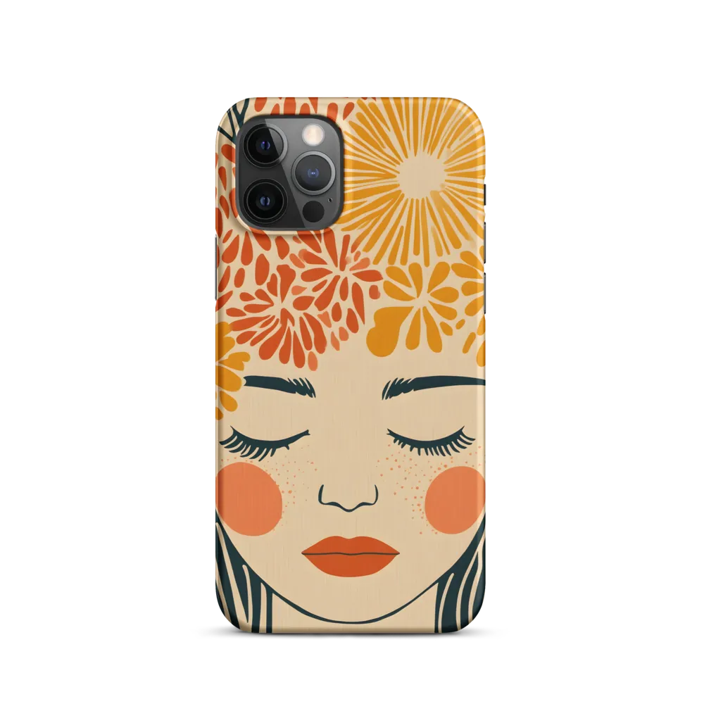 Serenity in Bloom | Phone Case |  12 Pro | Snap Case | Matte