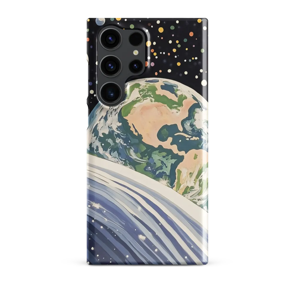 Celestial View: A Surreal Journey Through Space