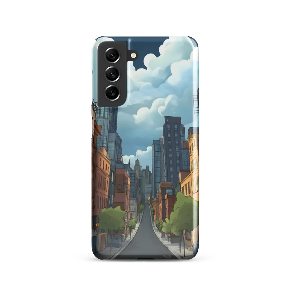 Urban Serenity: A Digital Cityscape