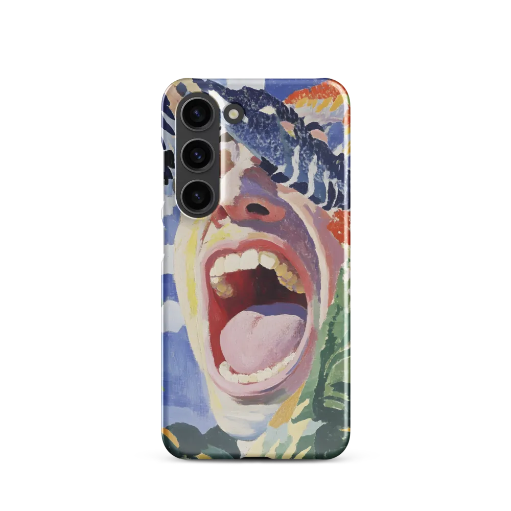 The Echo of Anguish | Phone Case |  S23 | Snap Case | Glossy