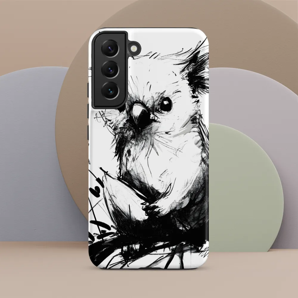 Whimsical Koala in Ink