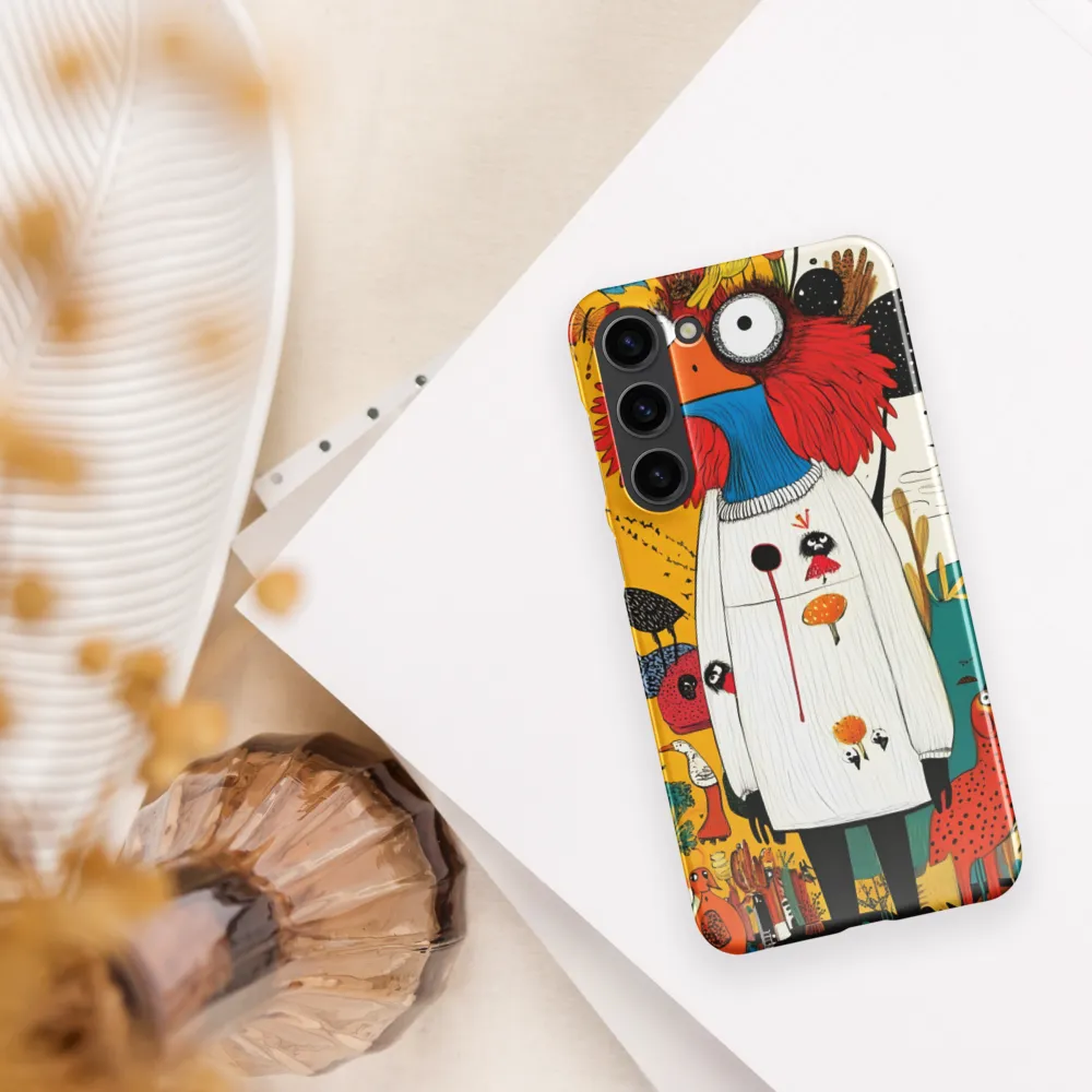 Whimsical Bird's Embrace