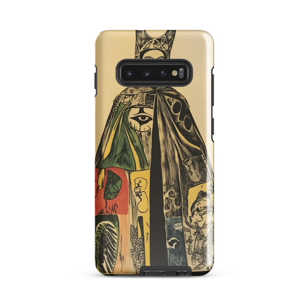 Mystical Cloak of Symbols | Phone Case |  S10 Plus | Tough Case | Glossy