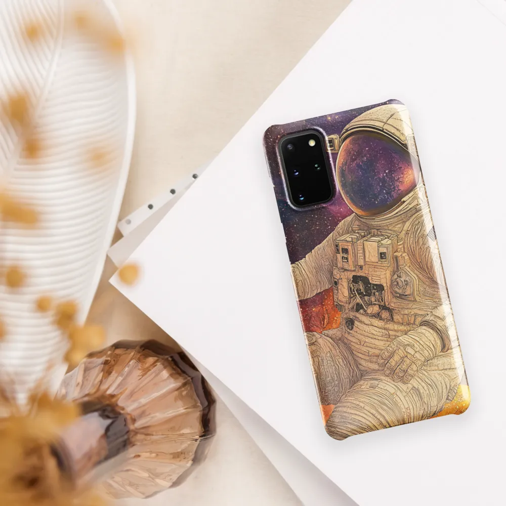 Nebular Mosaic — Seated Astronaut