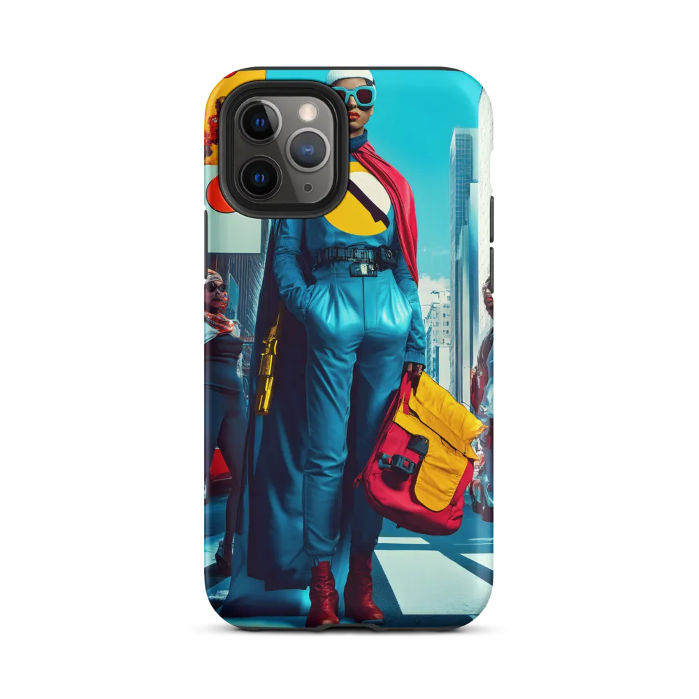 Urban Power: A Superhero's Stance