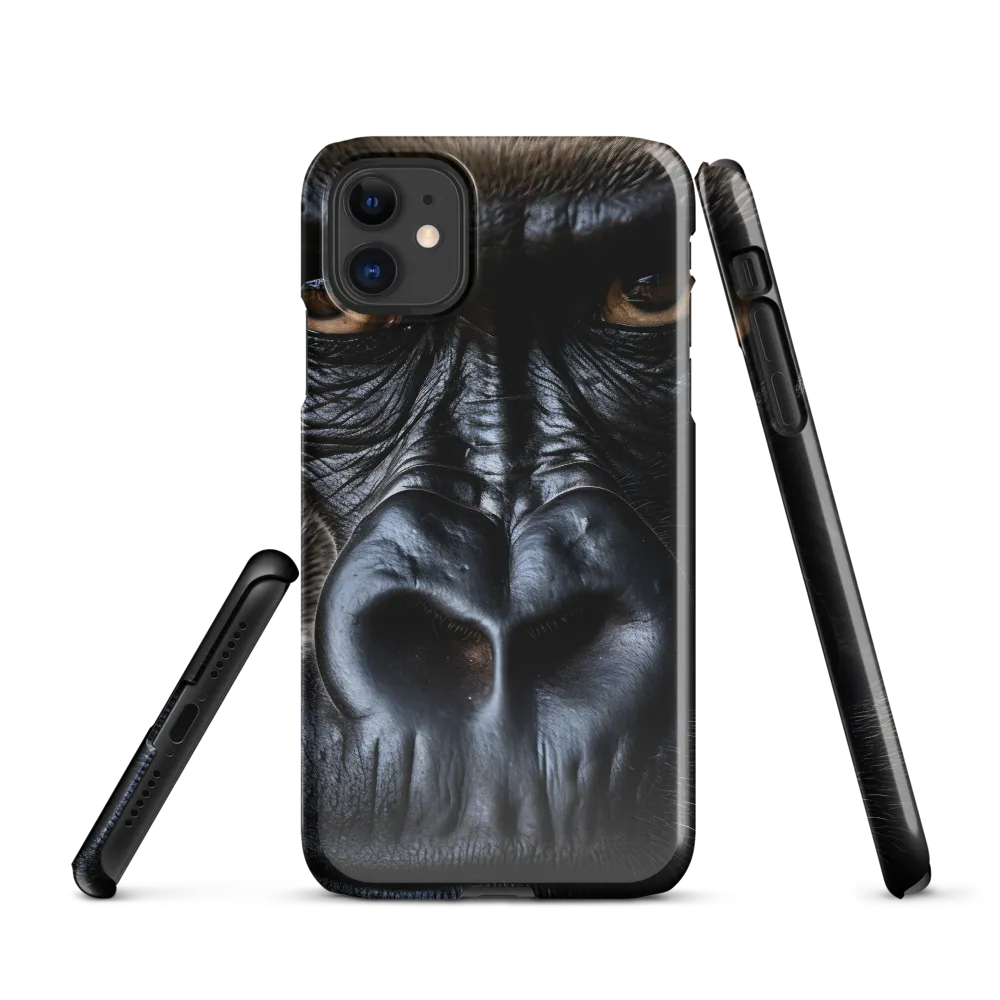 Gaze of the Wild: A Gorilla's Portrait