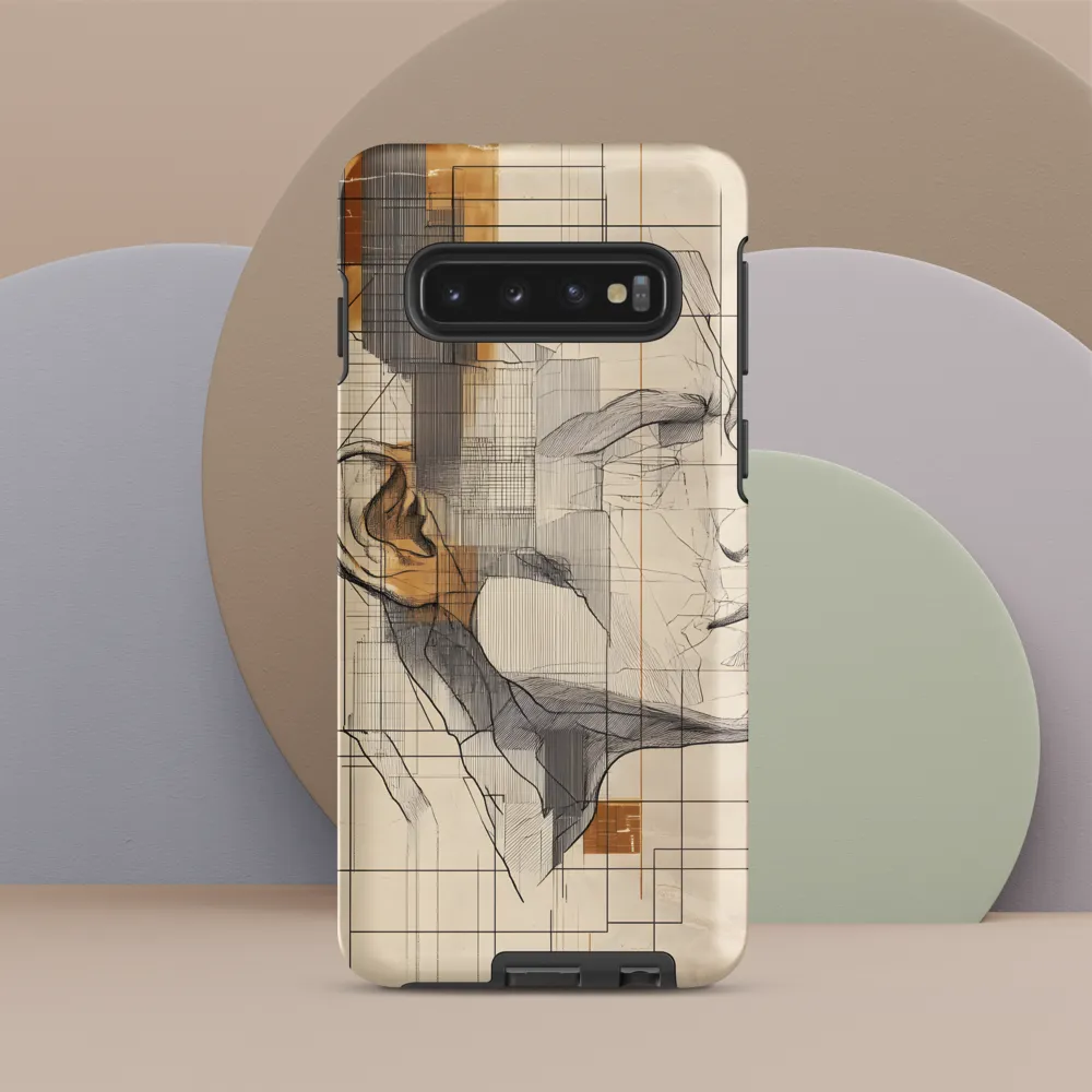 Geometric Reverie | Phone Case |  S10 | Tough Case | Matte