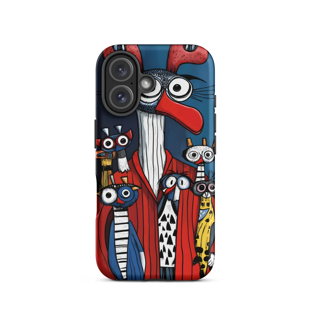 The Quirky Gathering | Phone Case |  16 | Tough Case | Matte