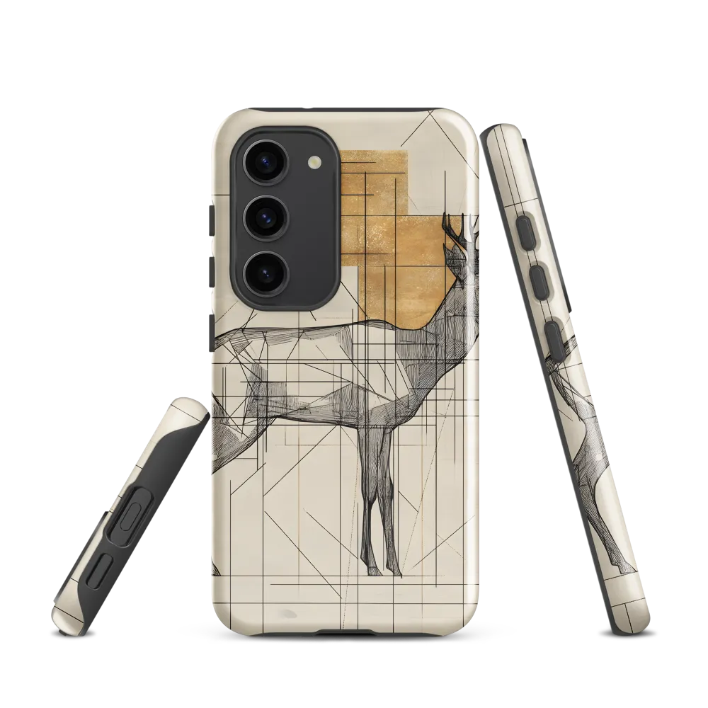 Geometric Elegance: The Majestic Deer