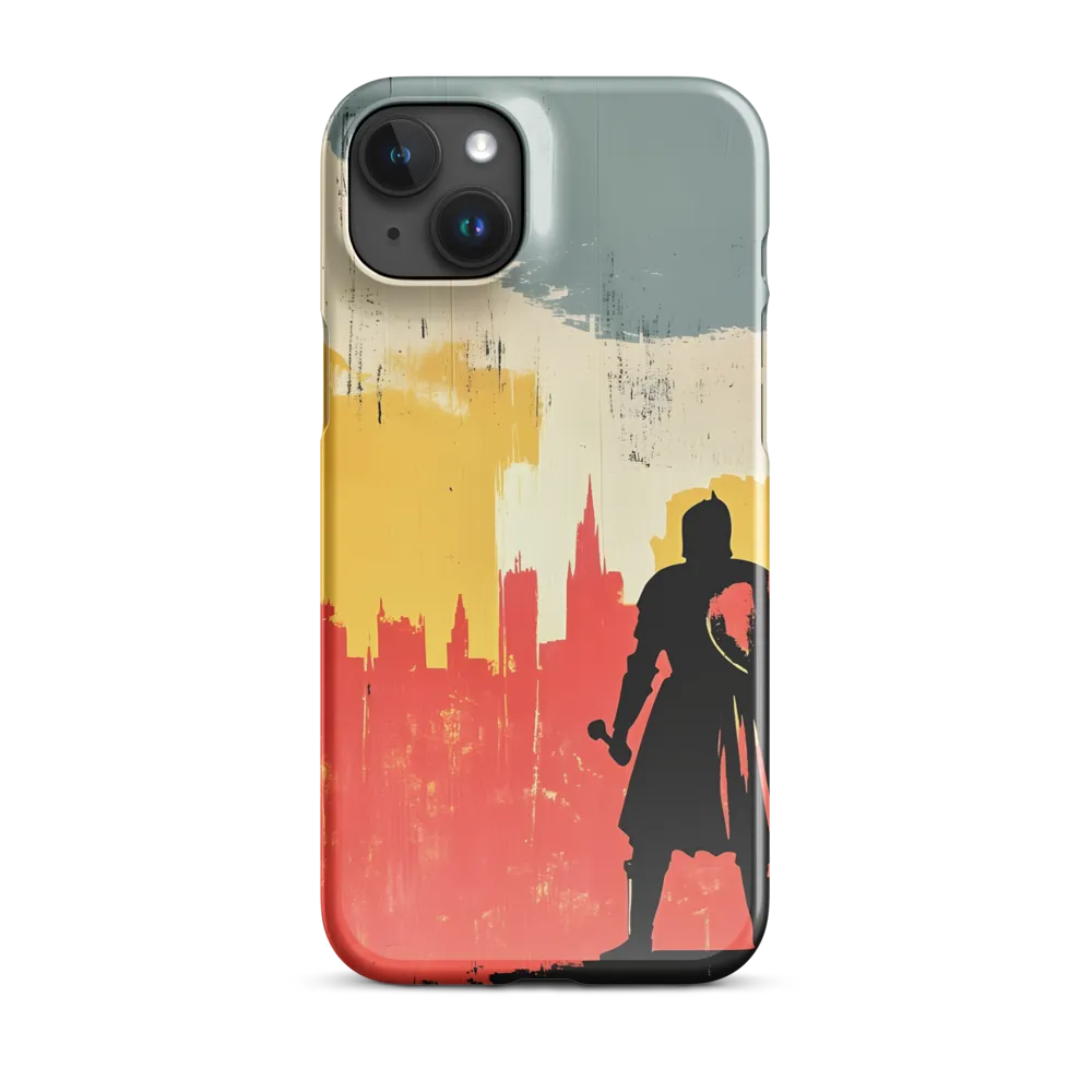 Hero in the Urban Dawn | Phone Case |  15 Plus | Snap Case | Glossy