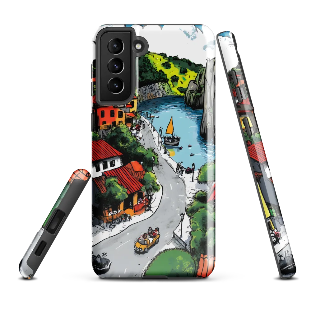 Whimsical Village by the Water