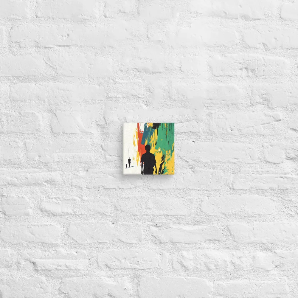 Journey of Silhouettes | Canvas | 6″×6″