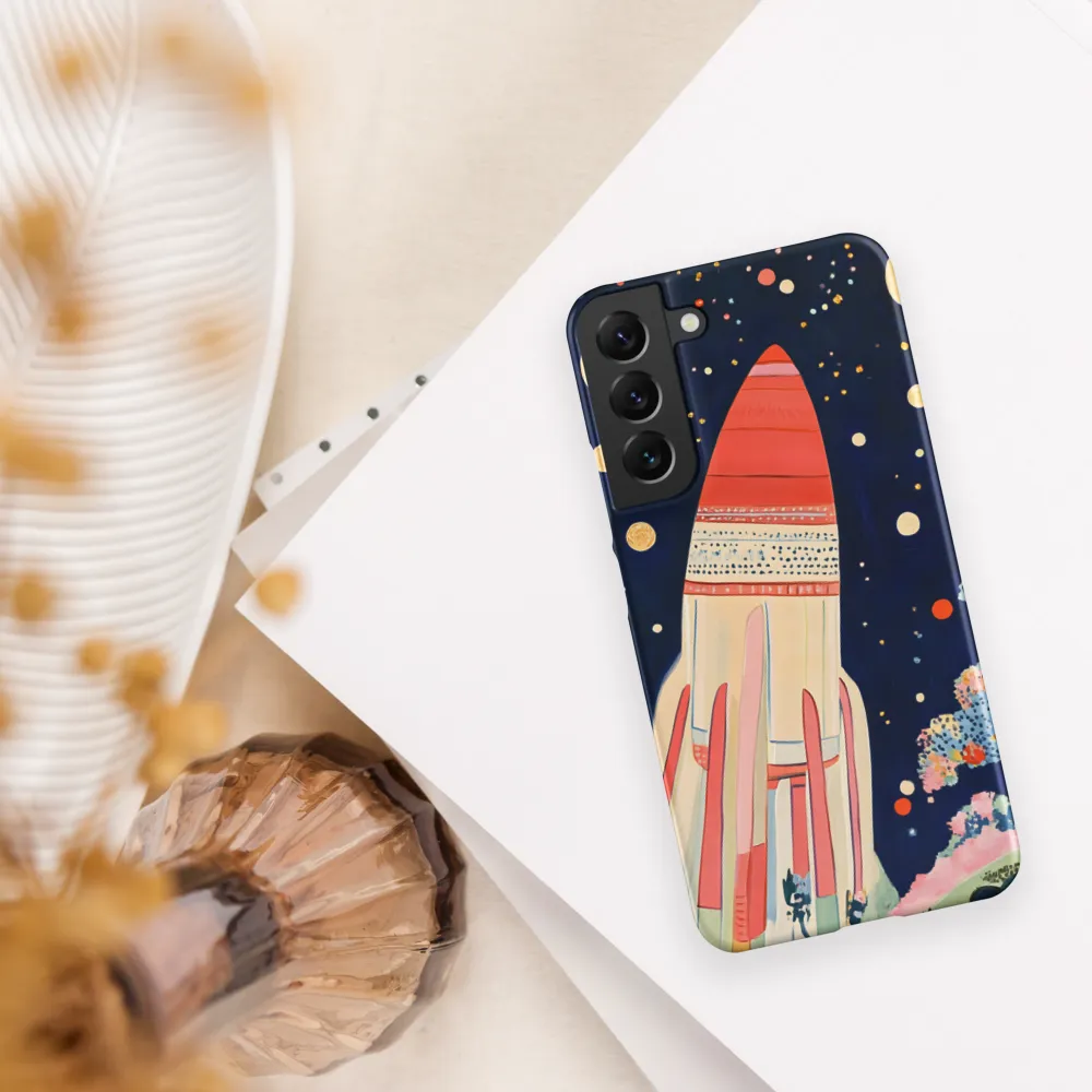 Cosmic Dreams: The Rocket's Journey
