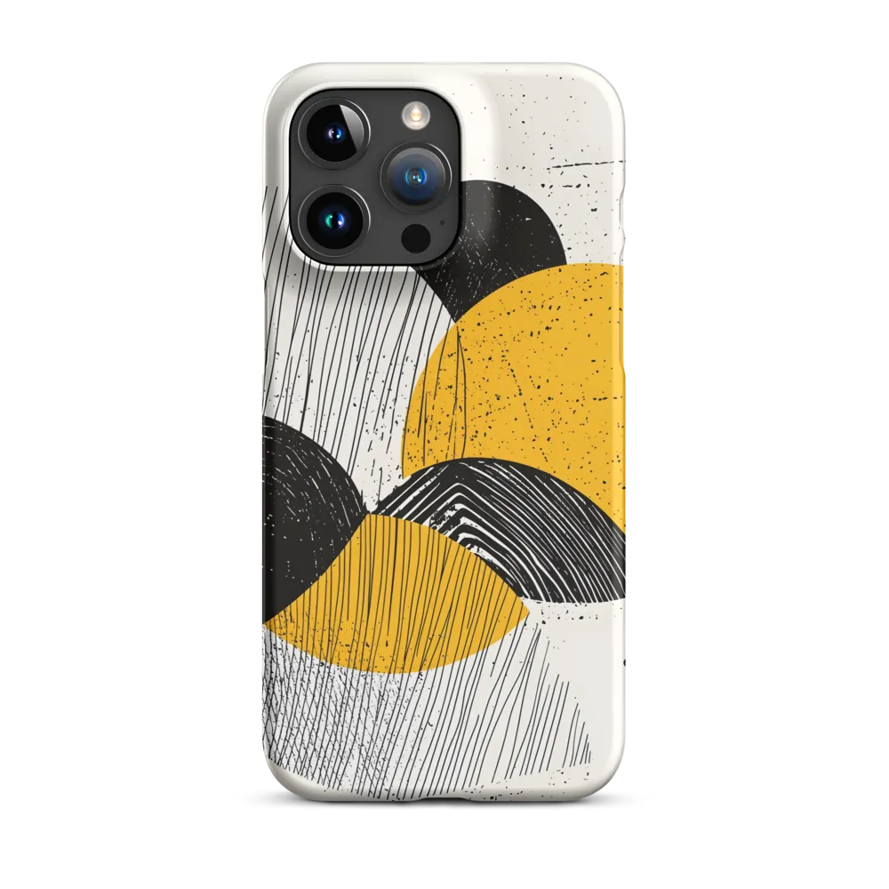 Dynamic Harmony in Black and Yellow