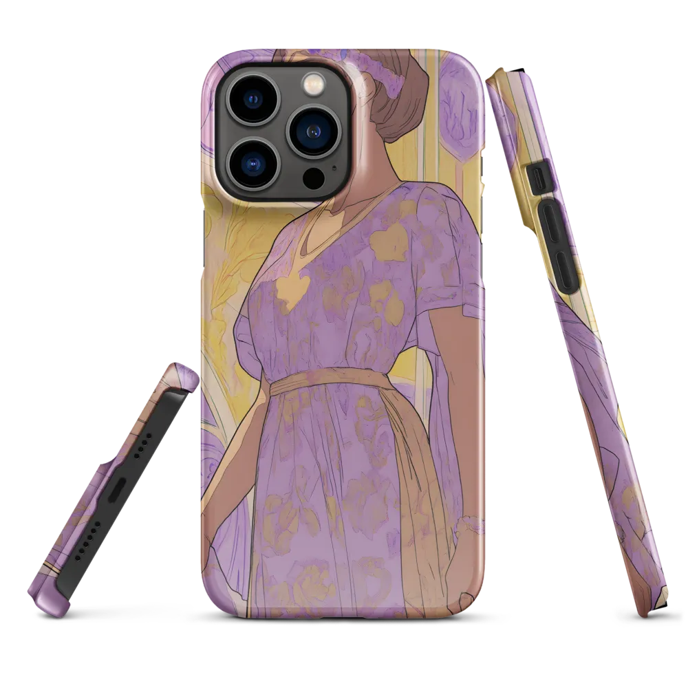 Elegance in Floral Harmony | Phone Case |  13 Pro Max | Snap Case | Glossy