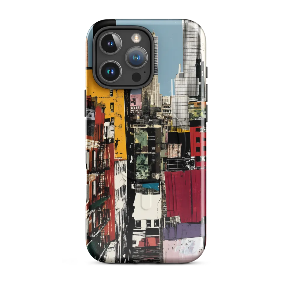 Urban Collage: A Vivid Cityscape
