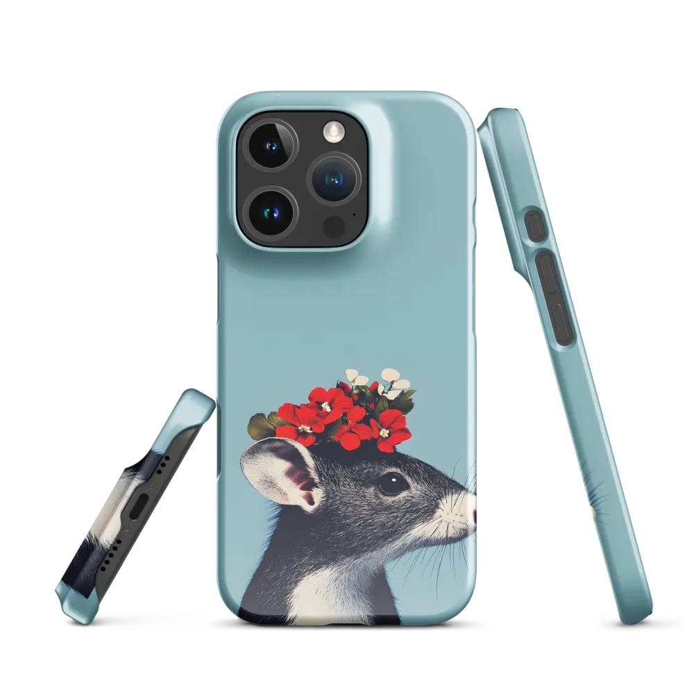Whimsical Flora: A Mouse's Floral Crown