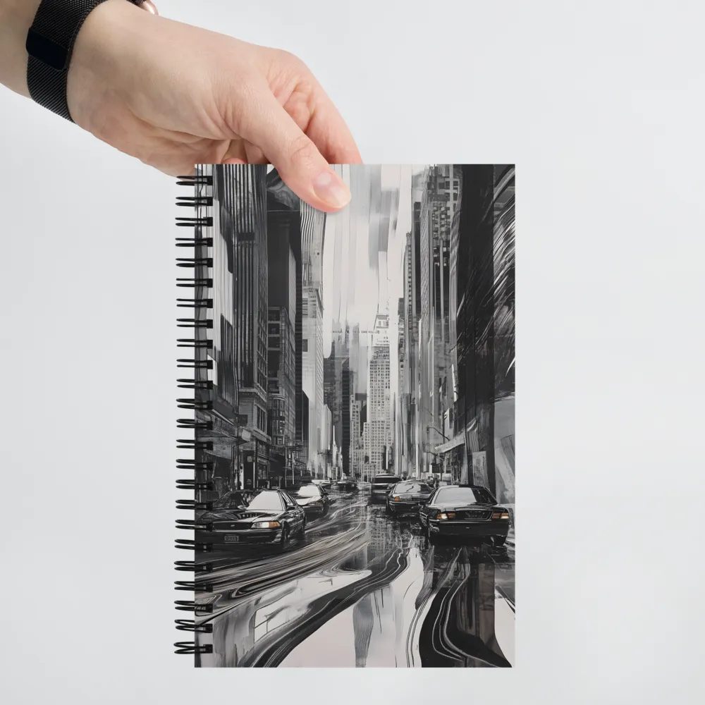 Reflections of Urban Life | Spiral Notebook