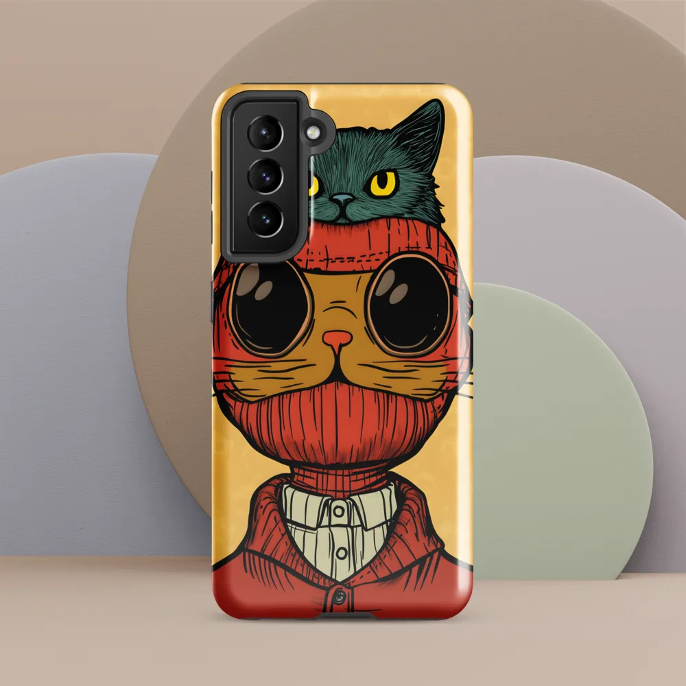Whimsical Fusion: Cat and Human