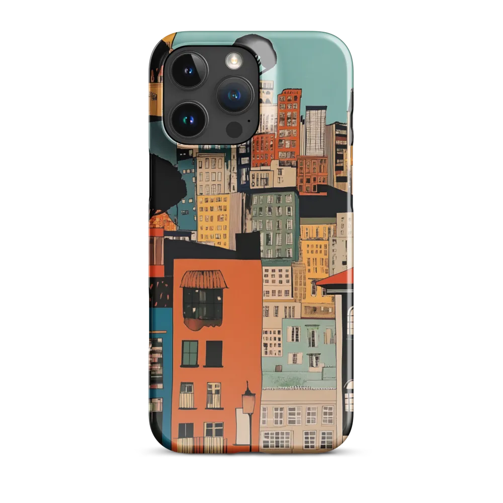 Urban Fusion: A Colorful Cityscape