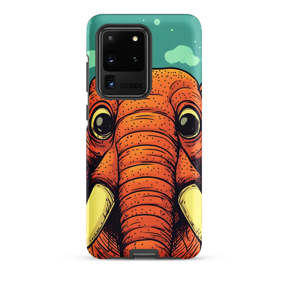 Whimsical Majesty: The Playful Elephant