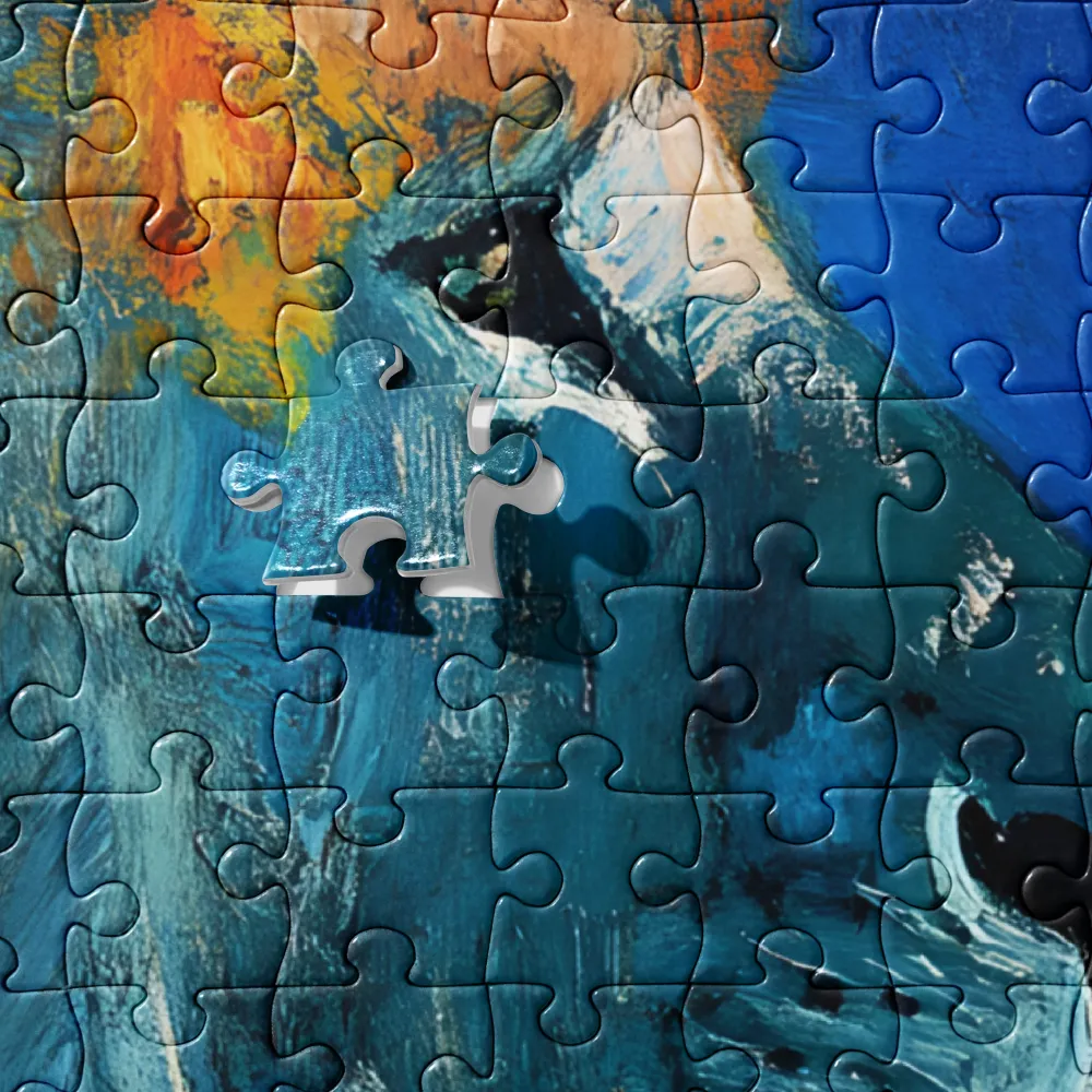 Majesty in Blue | Jigsaw Puzzle | 252 pieces