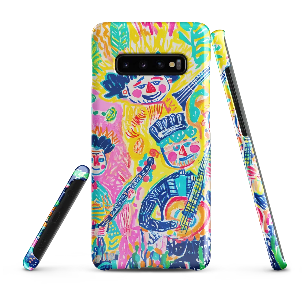 Joyful Duet: A Celebration of Music | Phone Case |  S10 Plus | Snap Case | Glossy