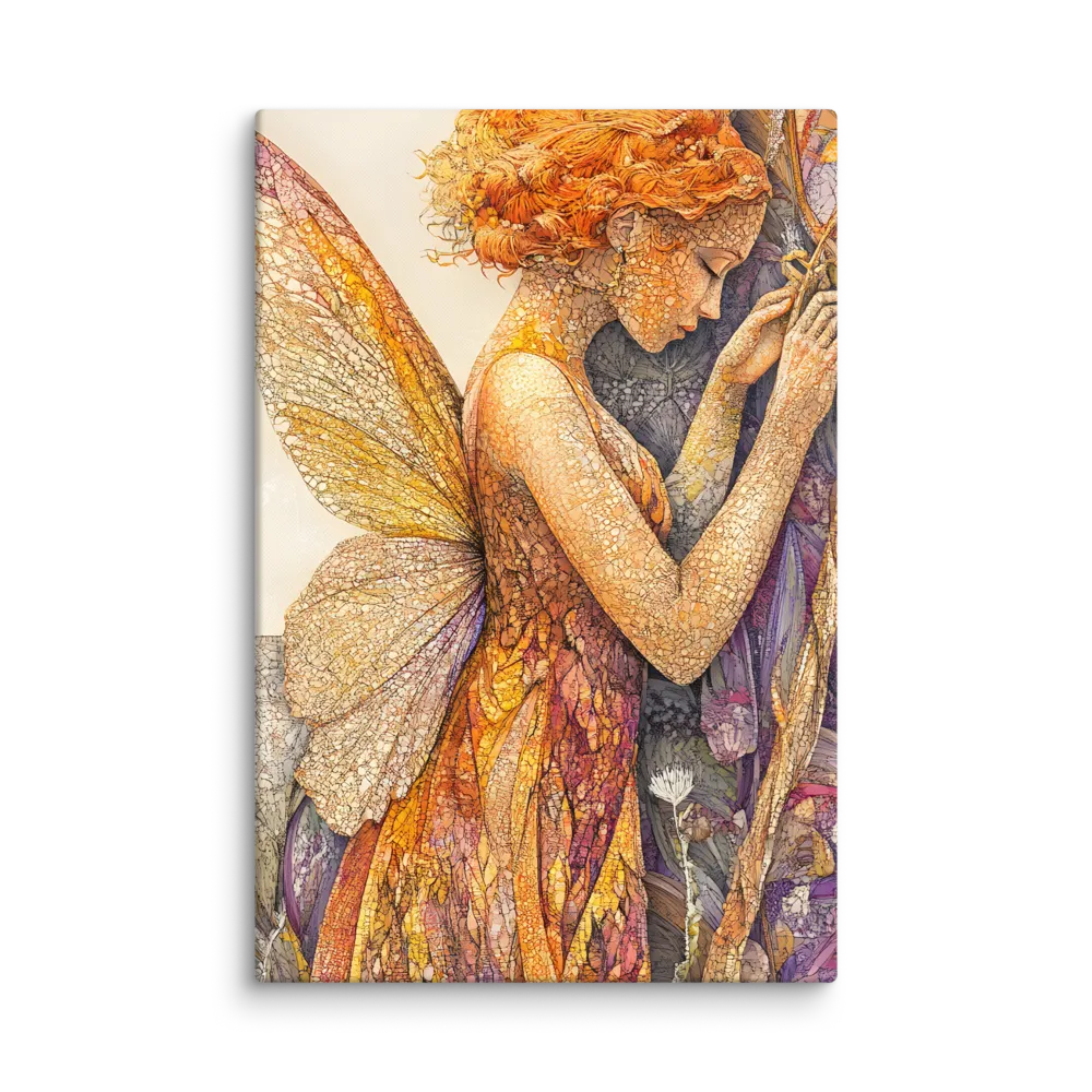 Whispers of the Frosted Meadow | Canvas | 16″×24″