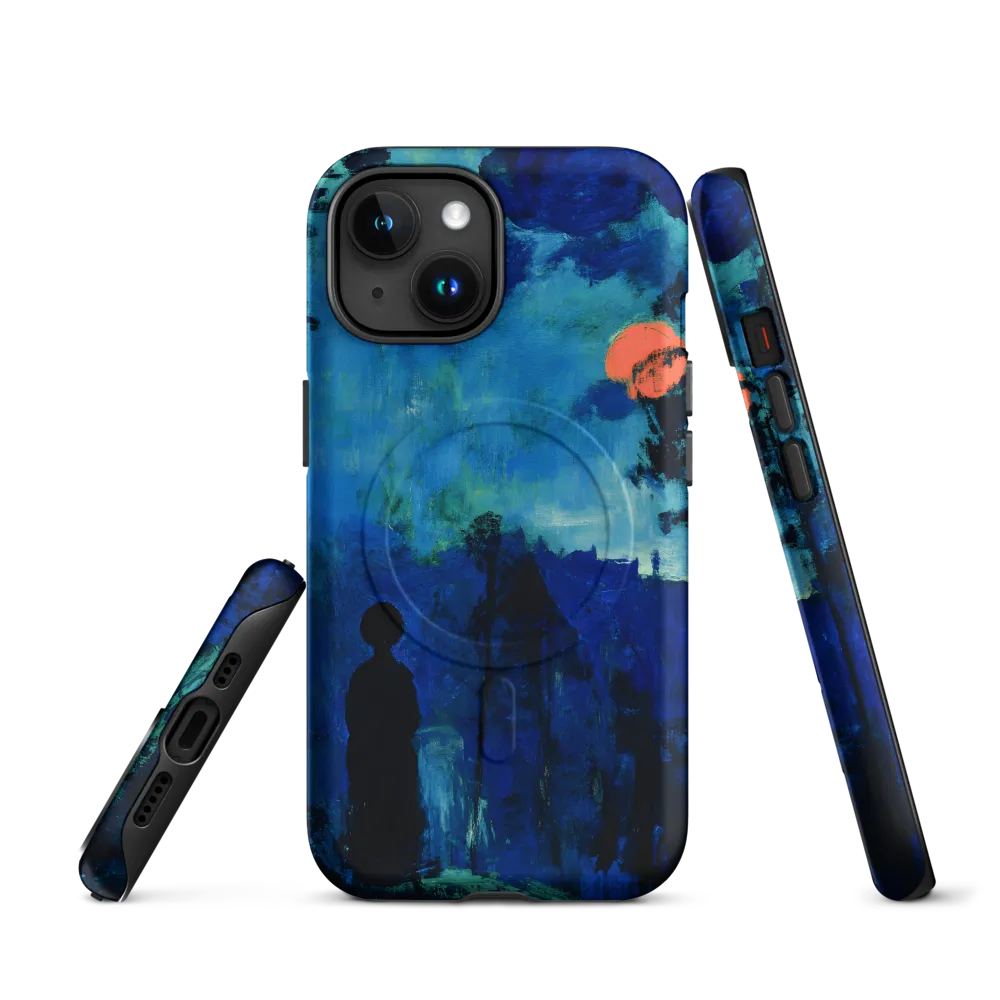 Solitude in Blue | Phone Case |  15 | MagSafe® Tough Case | Matte