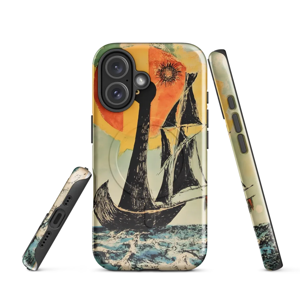 Sailing into the Surreal | Phone Case |  16 | MagSafe® Tough Case | Glossy