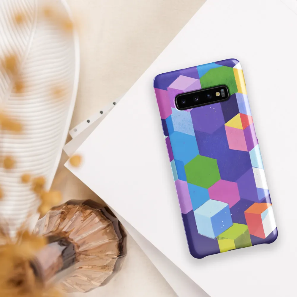 Geometric Harmony | Phone Case |  S10 Plus | Snap Case | Glossy