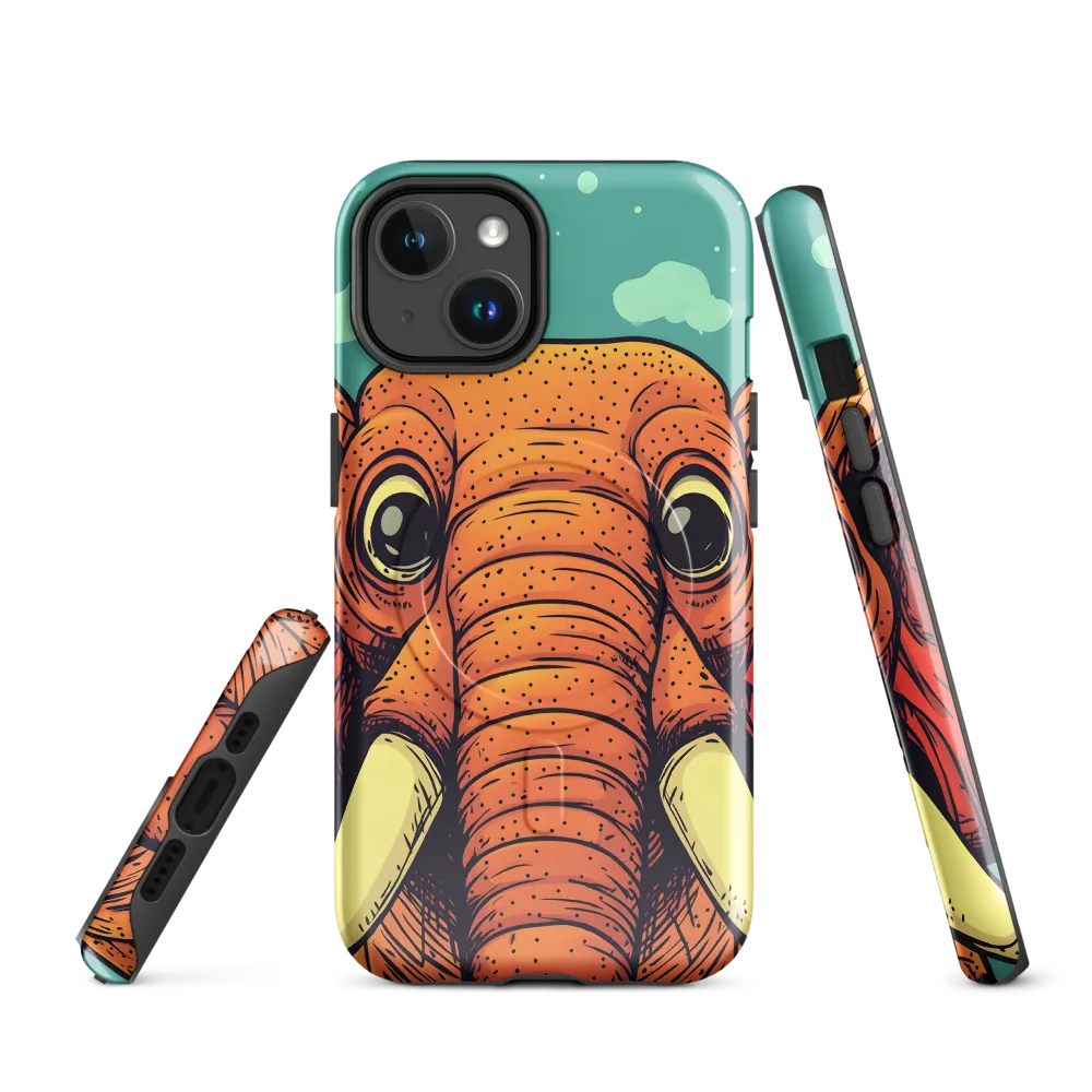 Whimsical Majesty: The Playful Elephant