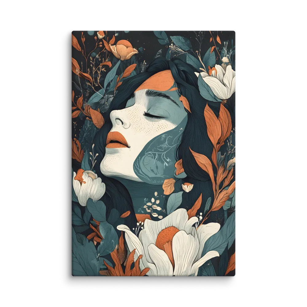 Harmony of Nature and Beauty | Canvas | 32″×48″