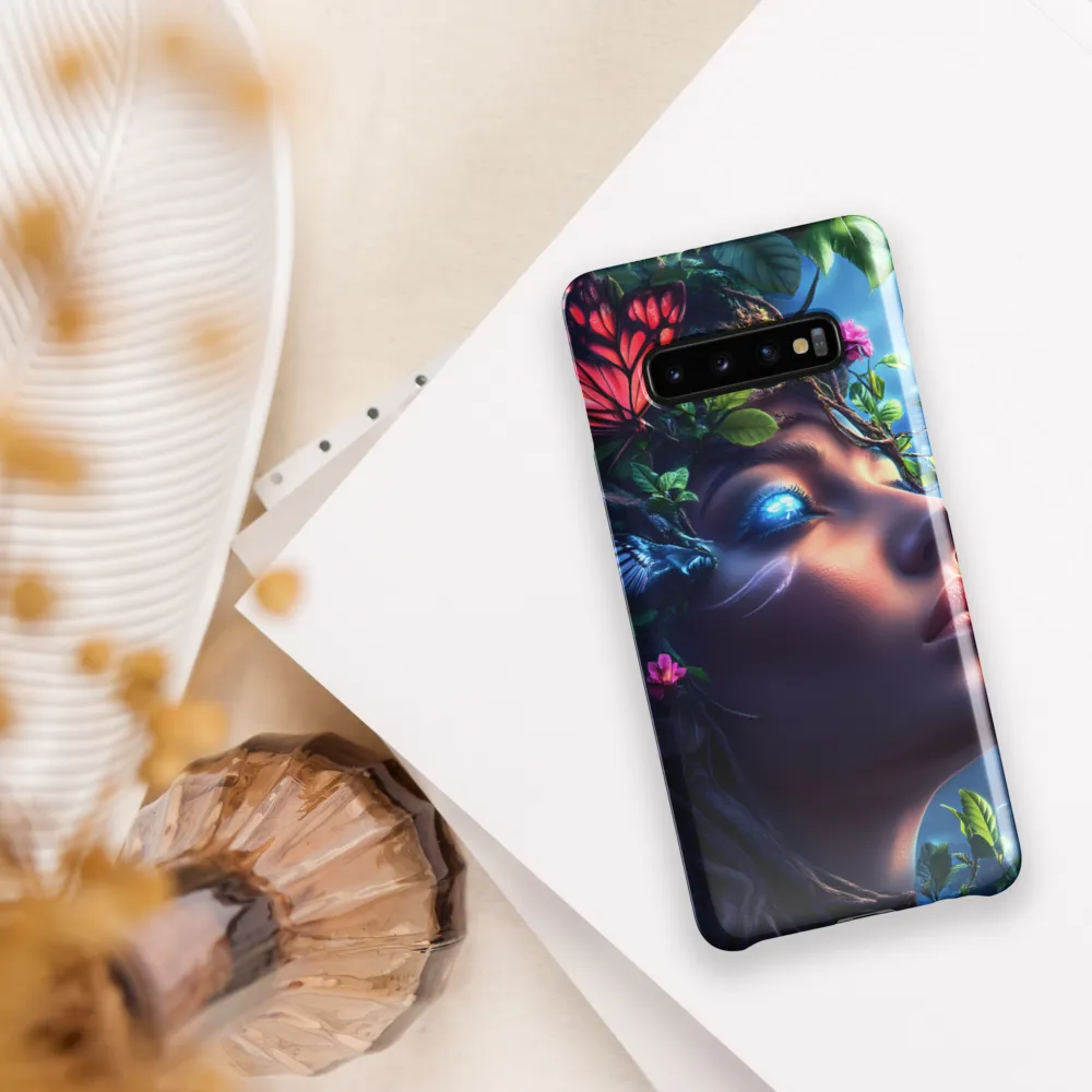 Nature's Enchantment: A Surreal Portrait | Phone Case |  S10 Plus | Snap Case | Glossy