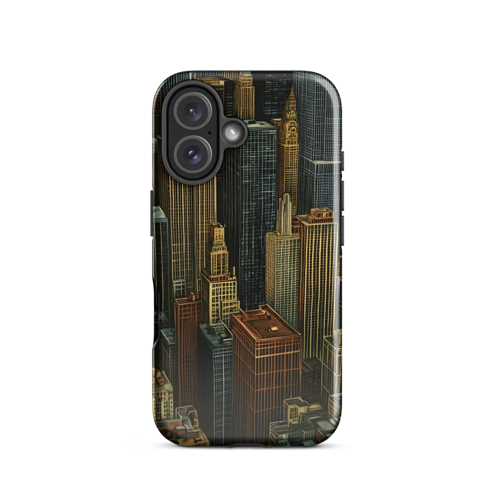Urban Elegance: A Golden Cityscape