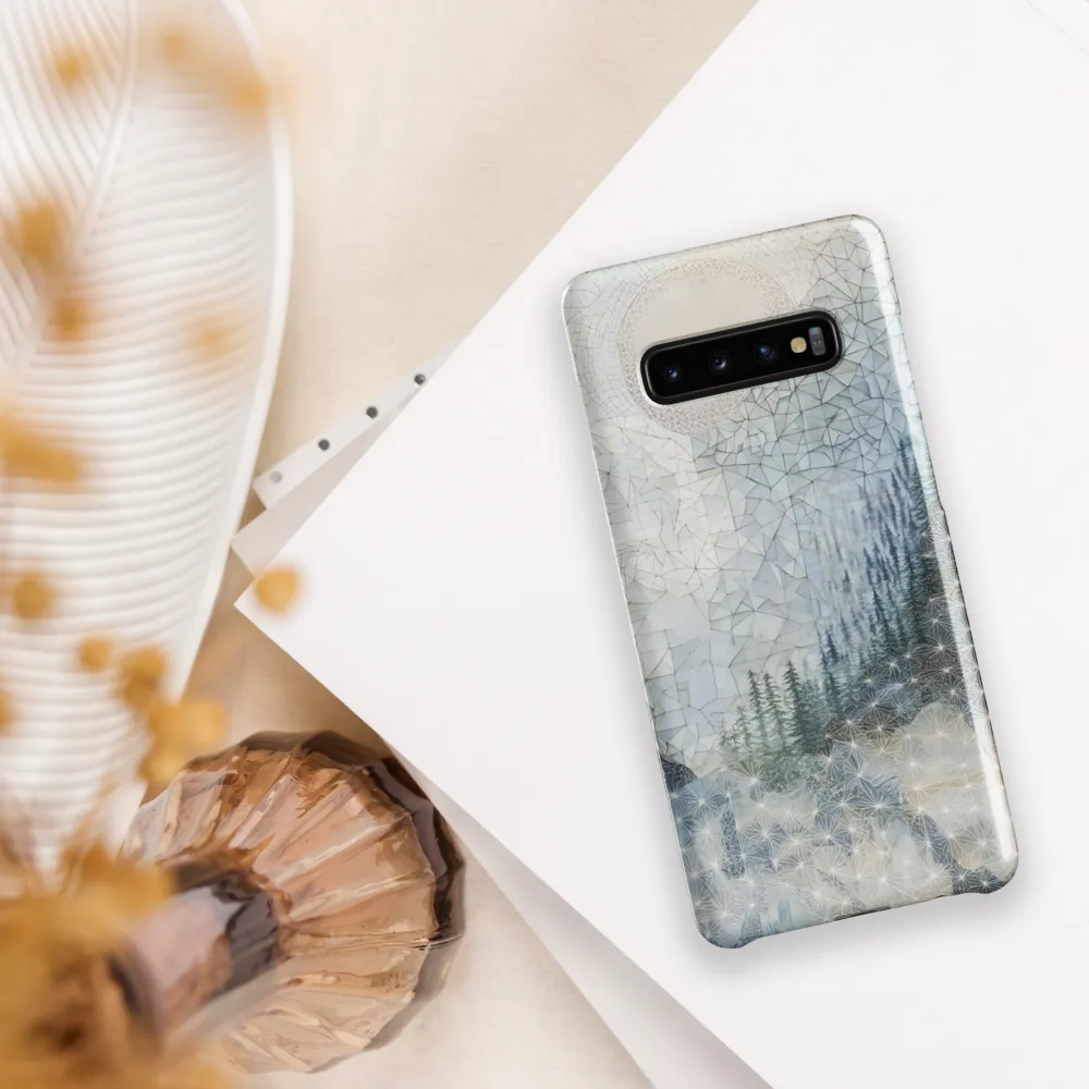 Horizon of Geometric Serenity | Phone Case |  S10 Plus | Snap Case | Glossy