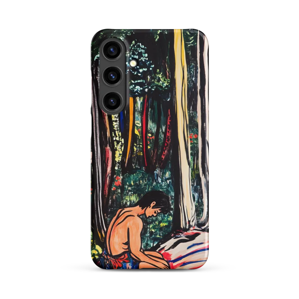Contemplation in Nature | Phone Case |  S24 Plus | Snap Case | Matte