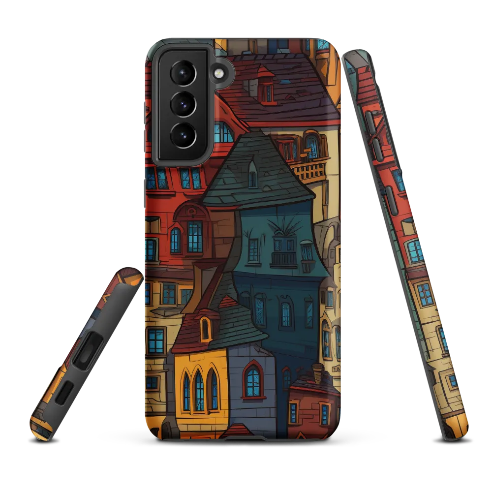 Whimsical Urban Mosaic