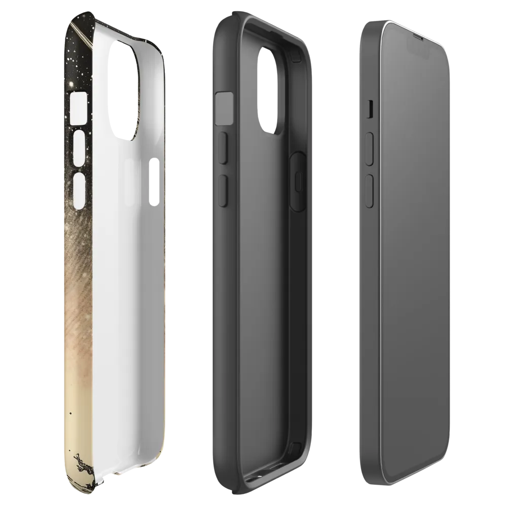 Journey Through the Cosmos | Phone Case |  14 Plus | Tough Case | Matte